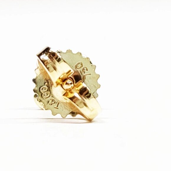 Tiffany and Co. Pierced Earring Signature X Gold 549-052925 - Picture 2 of 9